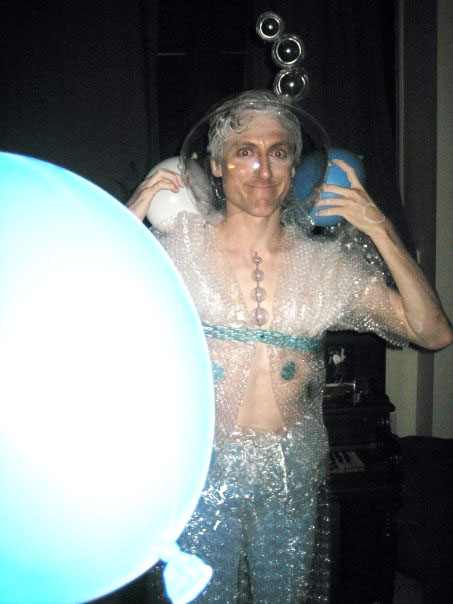 Reid Bartelme in his Bubble Costume.